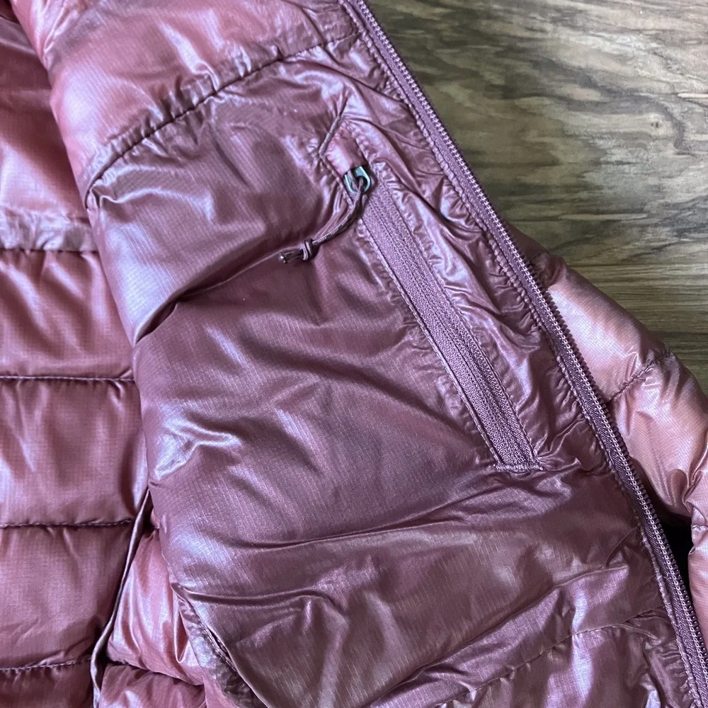 NWT - North Face Sierra Peak Down Jacket In Marron Purple XS - Picture 5 of 12